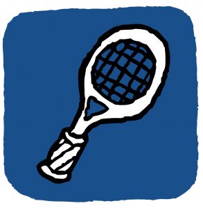 tennis racquet icon