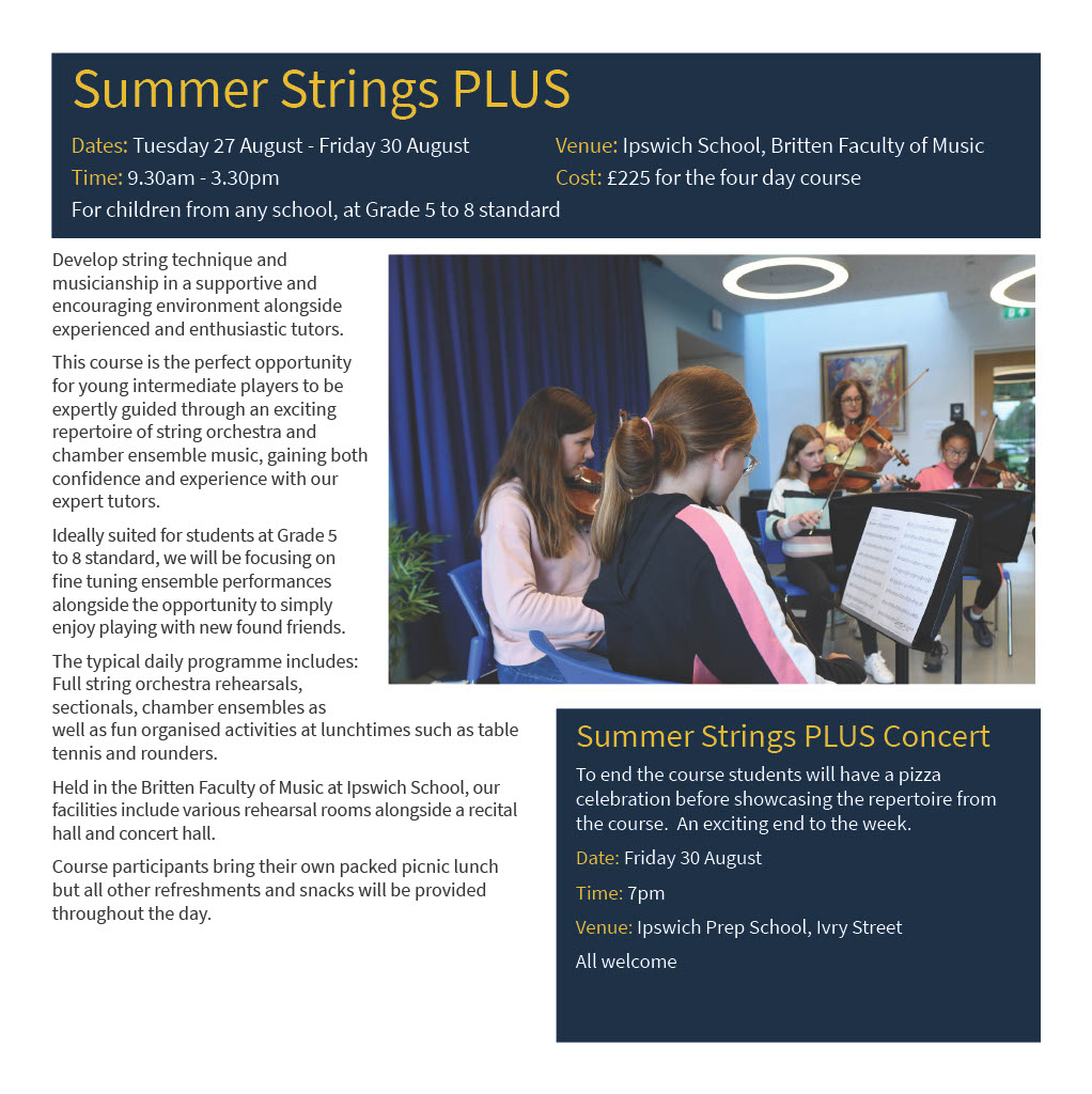 Summer Strings Booklet